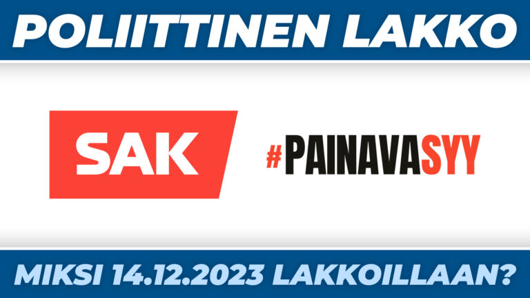 Bussiala mukana torstain poliittisessa lakossa! Mistä on kyse?