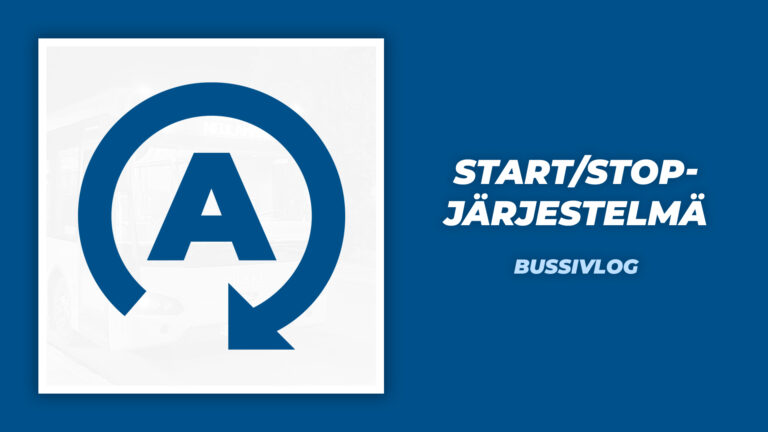 Start/Stop-järjestelmä linja-autoissa (ja henkilöautoissa)