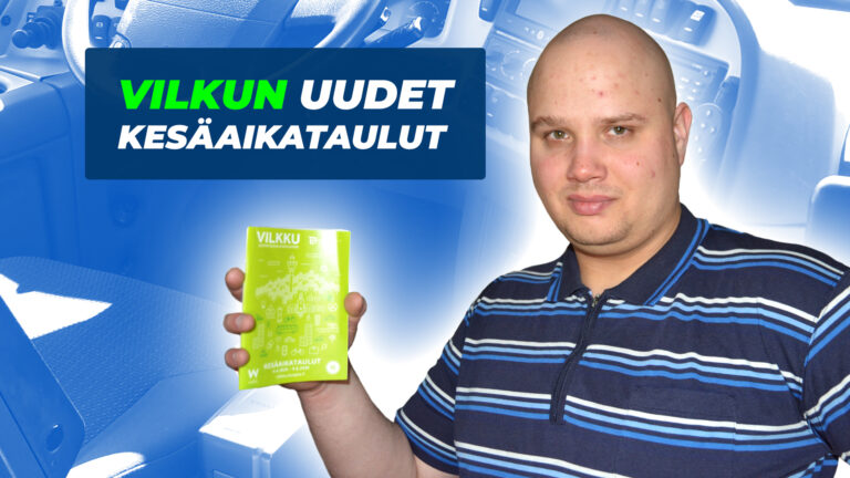 Mitä muutoksia on luvassa Kuopion seudun joukkoliikenteessä (VILKKU) 2024 kesäkaudelle?