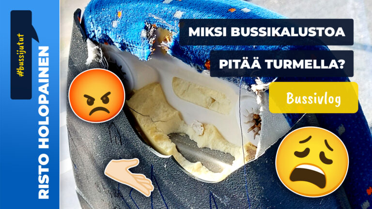 Paikallisbussit ILKIVALLAN kohteena – onko keinoja kitkeä tämä ongelma?