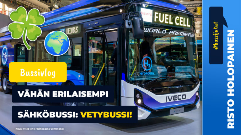 Vetybussit – Linja-autoliikenteen tulevaisuus?